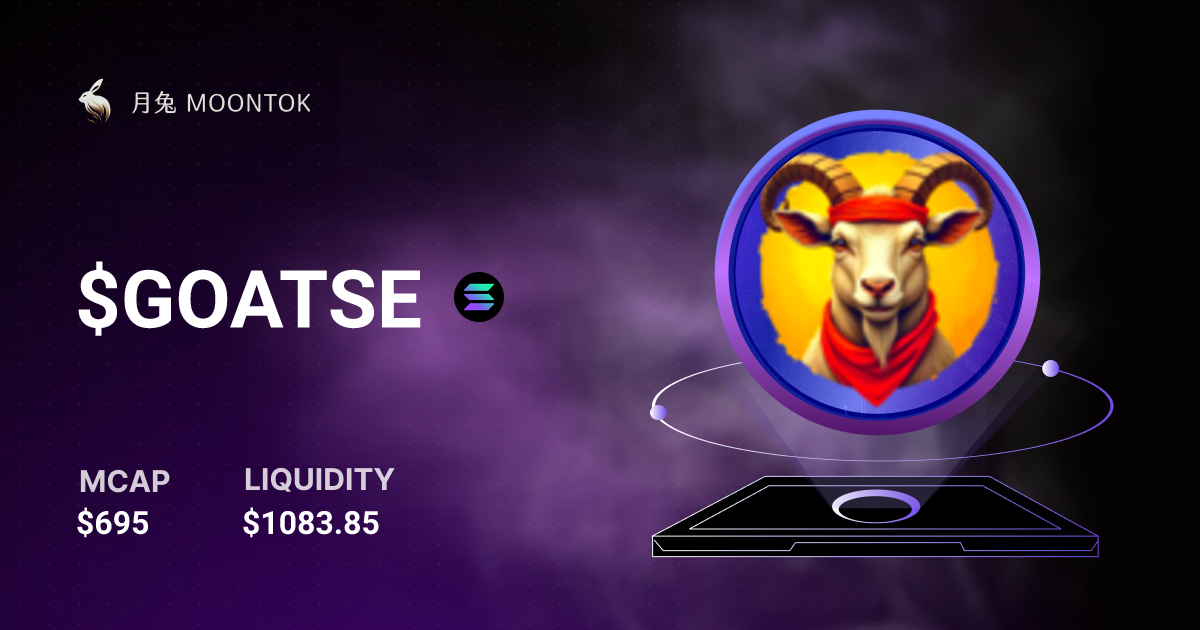 $GOATSE | Moontok.io 月兔