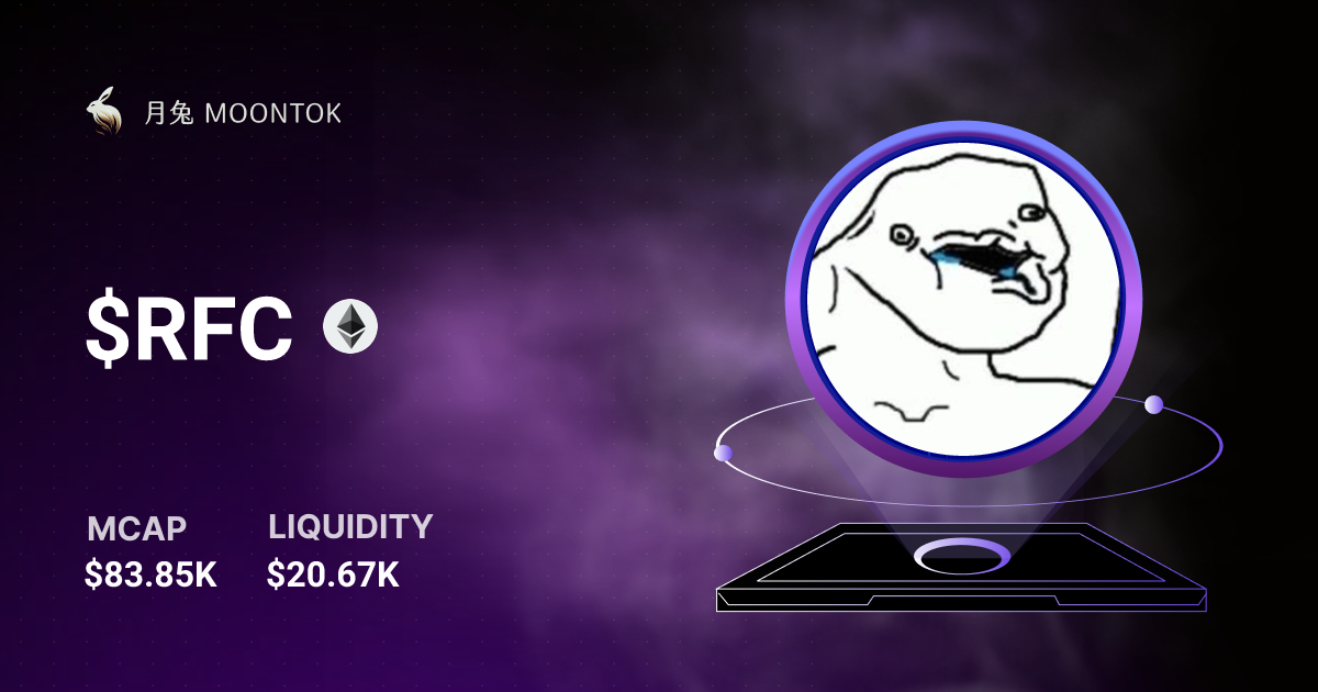 $RFC $0.00008384 | Moontok.io 月兔